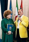 Swami Roberto con Pippo Franco