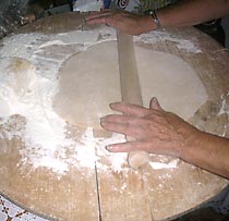 Mia mamma prepara la pastiera per noi