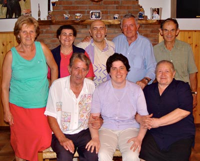 Swami con i suoi zii