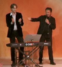 Red Canzian e Philipp