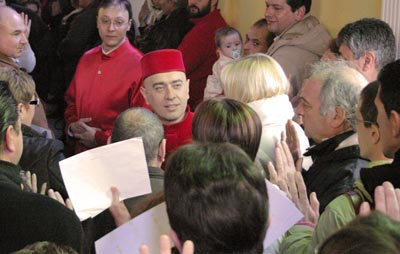 Il darshan di Swami Roberto a Poggiana Il darshan di Swami Roberto a Poggiana