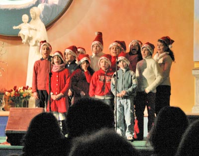 Il Coro dei bimbi a Leinì Il Coro dei bimbi a Leinì