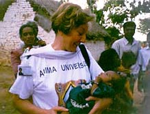 ramia Agnese in missione in India