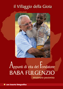 La copertina del libro scritto da Anima Universale per Padre Fulgenzio Cortesi