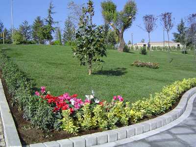 Uno scorcio del grande parco donato da Anima Universale