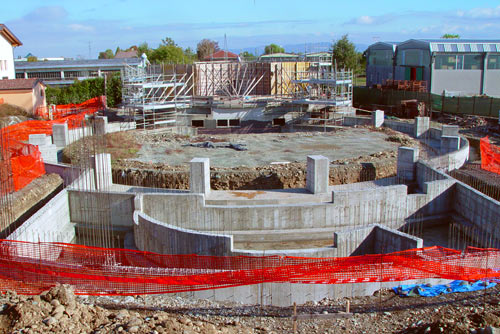 Costruzione del Tempio di Anima Universale Costruzione del Tempio di Anima Universale