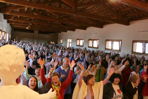 Celebrazione di Pasqua con i monaci Ramia Celebrazione di Pasqua con i monaci Ramia