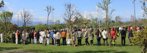 Celebrazione di Pasqua con i monaci Ramia Celebrazione di Pasqua con i monaci Ramia