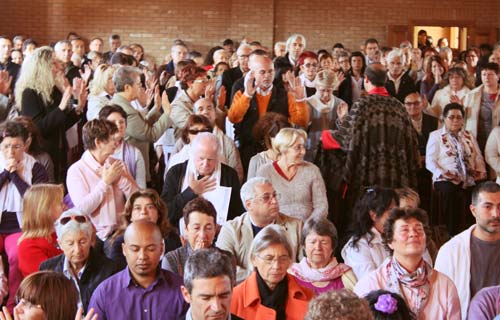 Celebrazione di Pasqua con i monaci Ramia Celebrazione di Pasqua con i monaci Ramia