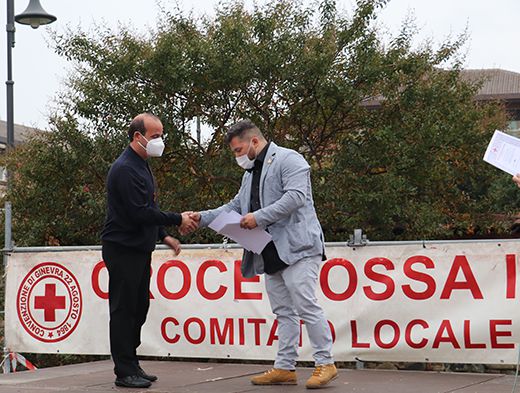 Ramia Osvaldo riceve la benemerenza