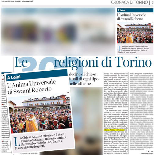 Articolo del Corriere della Sera