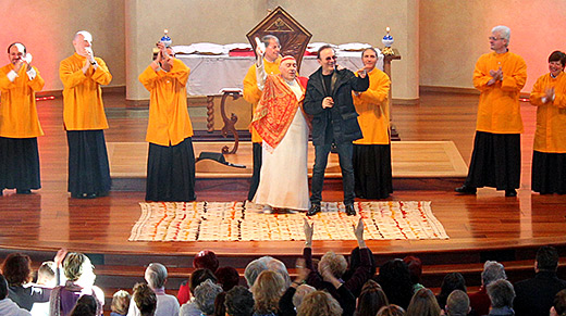 Dodi Battaglia con Swami Roberto